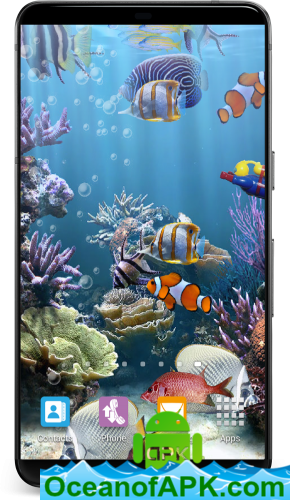 live aquarium screensaver with sound