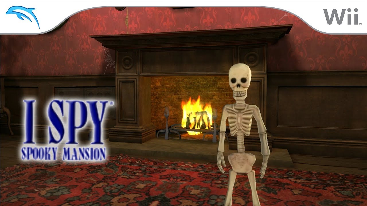 where is the paddle in i spy spooky mansion