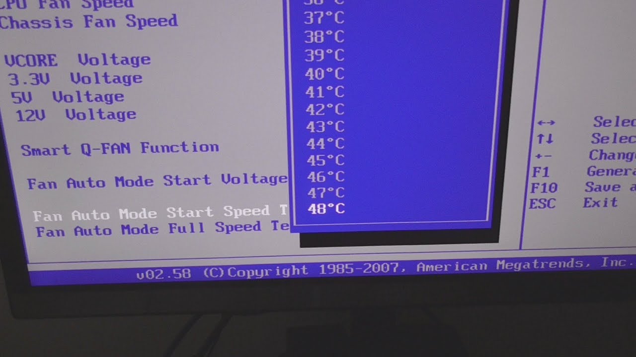 how to control cpu fan speed